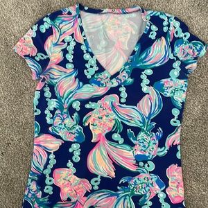 Lilly Pulitzer T-Shirt in Going Coastal